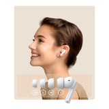 UGREEN HITUNE T6S TWS Hybrid Active Noise Cancellation (ANC) Earbuds – Premium Sound & Noise Cancellation - WS205 45585