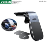 UGREEN Magnetic Car Phone Mount, Strong 300g Vent Clip, One-Handed, Minimalist, Fits 4.7-7.2" Phones - LP290 80712