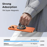 UGREEN Magnetic Phone Holder & Kickstand Ring, 360° Rotating, Slim Ergonomic Design for MagSafe Smartphones - LP945 65819
