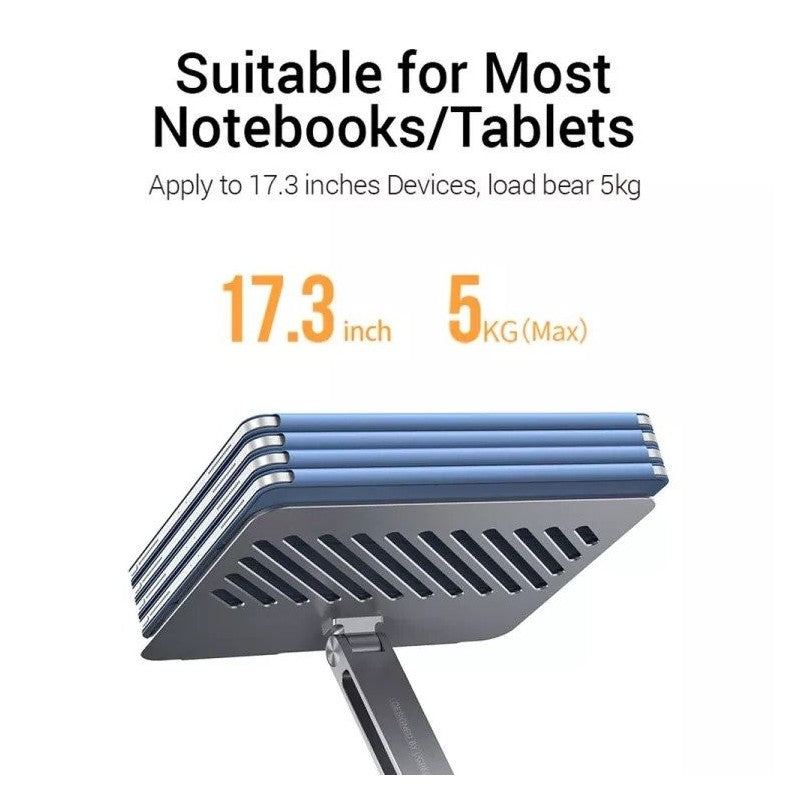 UGREEN Multi-Angle Adjustable, Lifting Laptop Stand. Dual Axis Design, Height and Angle Adjustable - LP339 40291