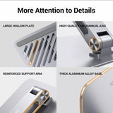 UGREEN Multi-Angle Adjustable, Lifting Laptop Stand. Dual Axis Design, Height and Angle Adjustable - LP339 40291