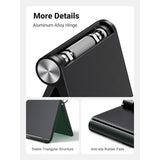 UGREEN Multi-Angle Stand Support Phone and Tablet, High Quality ABS Plastic & Rubber - LP106 50747 - LP115 50748