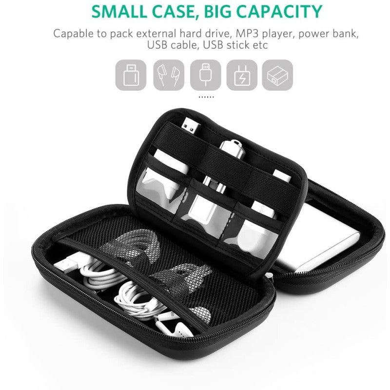 UGREEN Multi-functional Storage Bag for Hard Disk, Power Bank & Accessories - LP128 40707 50274