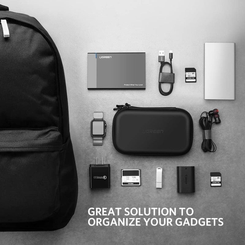 UGREEN Multi-functional Storage Bag for Hard Disk, Power Bank & Accessories - LP128 40707 50274