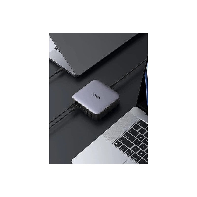 UGREEN NEXODE 200W GaNInfinity Chip, 6 Ports Charger for Phones, Tablets, Ipads, Laptops & MacBooks - CD271 40914