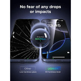 UGREEN Premium 2-Pack Tempered Glass Screen Protector for iPhone 17 Series, Crystal Clear Clarity - 95447 95524 95570