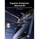 UGREEN Premium 2-Pack Tempered Glass Screen Protector for iPhone 17 Series, Crystal Clear Clarity - 95447 95524 95570