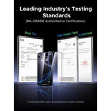 UGREEN Premium 2-Pack Tempered Glass Screen Protector for iPhone 17 Series, Crystal Clear Clarity - 95447 95524 95570