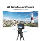 UGREEN Professional Camera Tripod Adjustable Height from 53.5 to 175cm with Mobile Phone Holder and Travel Bag - LP661 15187