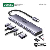 UGREEN REVODOK 7-in-1 USB-C HUB Docking Station Adapter - CM195 15214