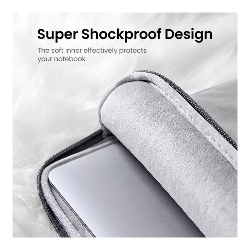 UGREEN Soft Leather, Light & Portable Sleeve Case, For MacBook & Laptop - LP187 60985 20476