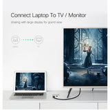 UGREEN Thunderbolt 2.0 4K Mini Display Port Male to VGA + HDMI Female Converter - MD115 20421