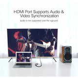UGREEN Thunderbolt 2.0 4K Mini Display Port Male to VGA + HDMI Female Converter - MD115 20421