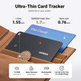 UGREEN Ultra-Slim Bluetooth Tracker for Wallets & Keys - Apple Find My Certified, Waterproof & Rechargeable - CM817 45298