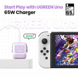UGREEN UNO 65W GaN Tech Chip With LED Display: for Phones, Tablets, Ipads, Laptops & MacBooks - CD361 25685B 35855 35291