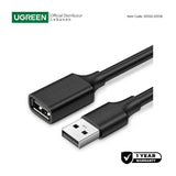 UGREEN USB 2.0 Cable Extension Male to Female, Available in 2M, 5M - US103 10316 10318