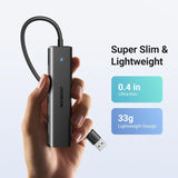 UGREEN USB 3.0 to 4- Port USB 3.0 Hub, with Power Port, Stable Transmission, Data Transfer up to 5 Gbps - CM219 25851 35574