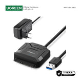 UGREEN USB-A 3.0 to SATA Adapter Cable for 2.5“ & 3.5" HDD and SSD - CR108 20611