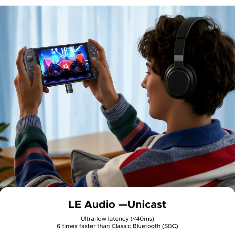 UGREEN USB-C Bluetooth 6.0 Audio Adapter, Qualcomm aptX Adaptive/HD, LE Audio Auracast - BT701 65708
