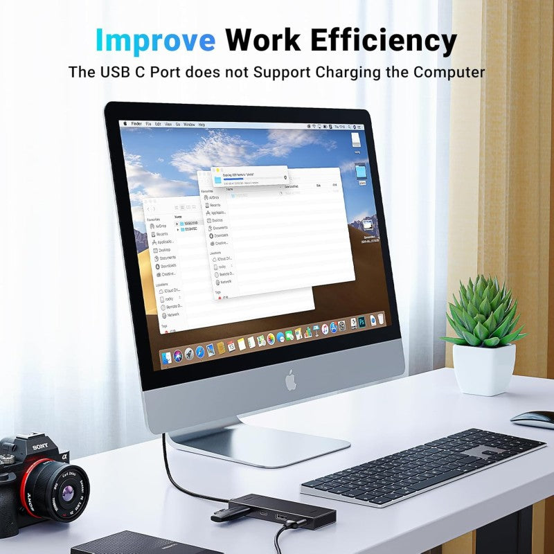 UGREEN USB-C Hub with 2 USB 3.2 Ports and 2 USB-C 3.2 Ports, Power Delivery, Up to 10Gbps Transfer Speed - CM806 35583