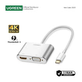 UGREEN USB-C to 4k HDMI + VGA Converter - MM123 30843