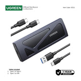 UGREEN USB-C3.1 M.2 NVMe SSD Enclosure Adapter, with Silicon Protection - CM578 15512